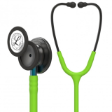 3M Littmann Classic III Lime Green, Smoke Finish - Blue Stem