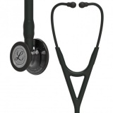 3M Littmann Cardiology IV : Black, Smoke Finish - Black Stem