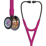 3M Littmann Cardiology IV : Raspberry, Rainbow Finish - Smoke Stem