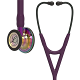 3M Littmann Cardiology IV : Plum, Rainbow High Polish Finish  - Violet Stem