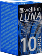 Testovacie prúžky Wellion LUNA CHOL, 10ks