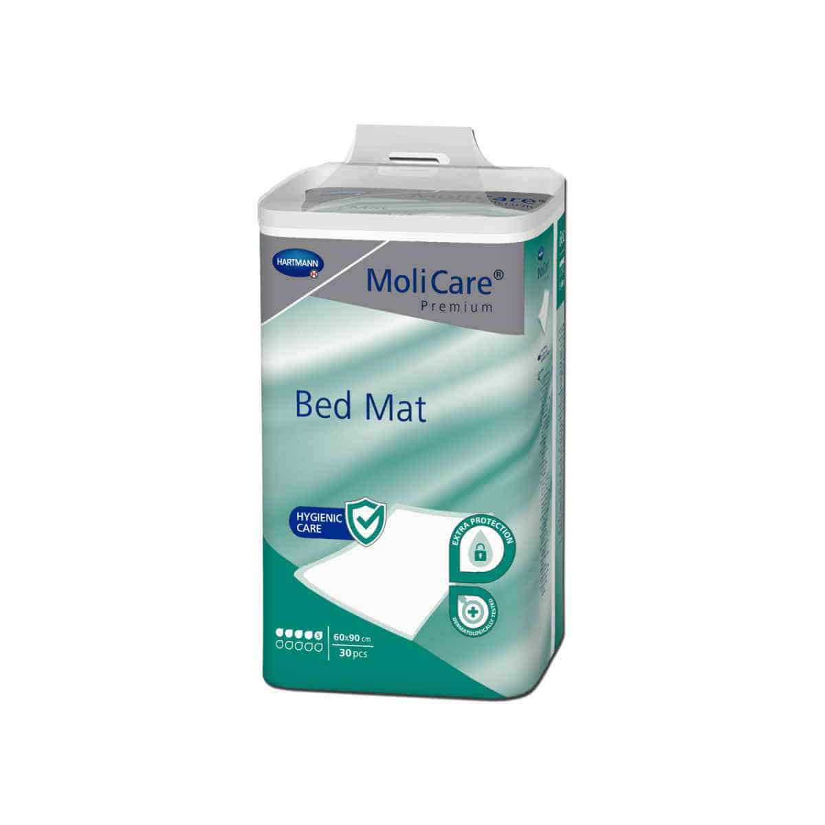 MoliCare Premium Bed Mat 5 kvapiek, 60 x 90 cm (30 ks) - Absorpčné podložky 