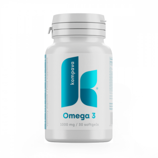 Kompava Omega 3, 1000 mg/30 kps