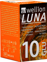 Testovacie prúžky Wellion LUNA GLU, 50ks