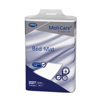 MoliCare Premium Bed Mat 9 kvapiek, 60 x 60 cm (30 ks) - Absorpčné podložky