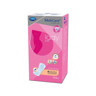 MoliCare® Premium lady pad, 0.5 kvapiek - Inkontinenčné dámske vložky, 28 ks