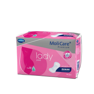 MoliCare® Premium lady pad, 5 kvapiek - Inkontinenčné dámske vložky, 14 ks