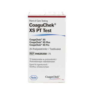 Testovacie prúžky CoaguChek® XS (24ks) pre prístroj CoaguChek® INRange a XS